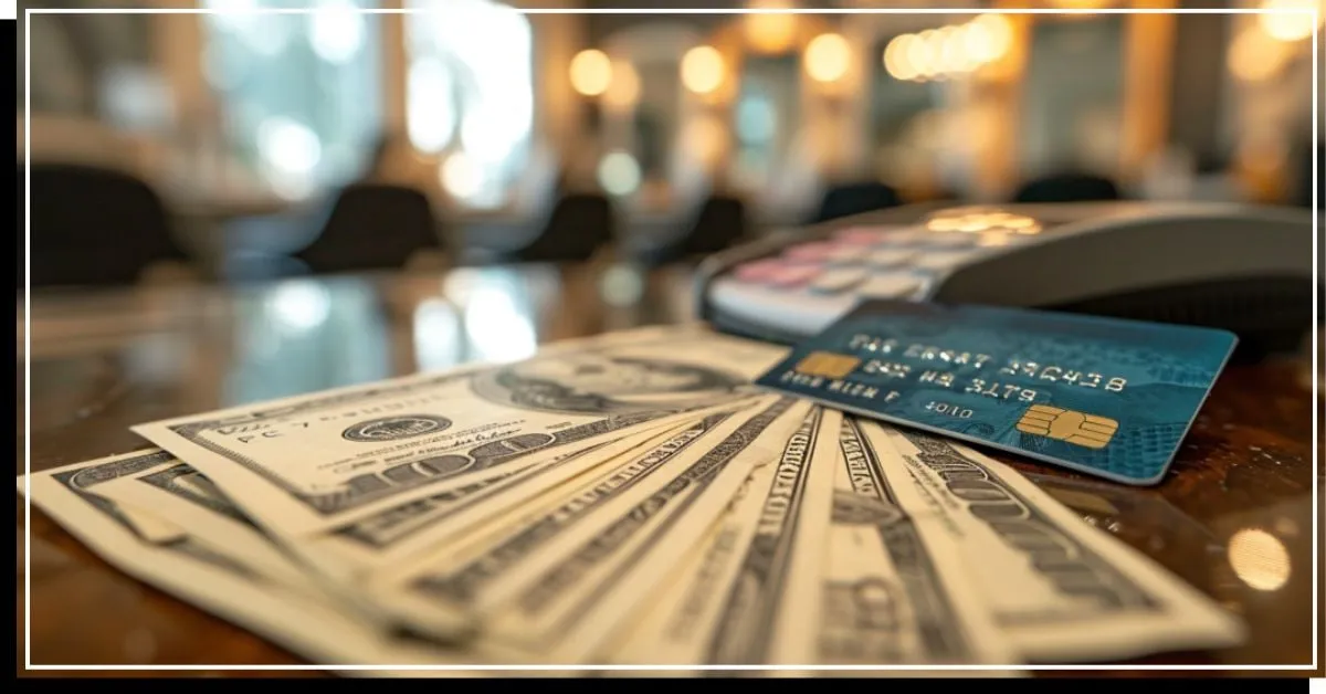 האם אתה משלם טיפ במזומן או בכרטיס אשראי' title=