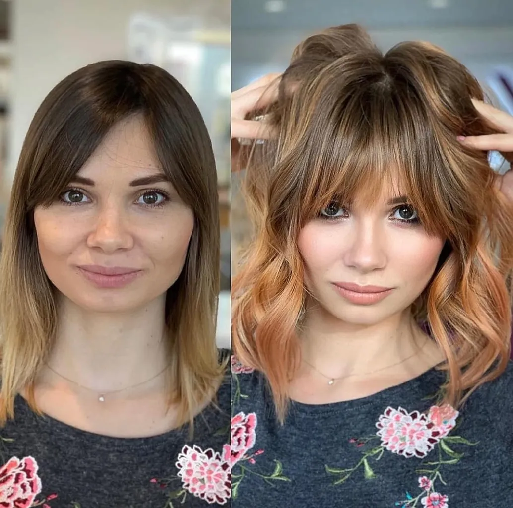 Frisyre med rund ansiktsform' title=