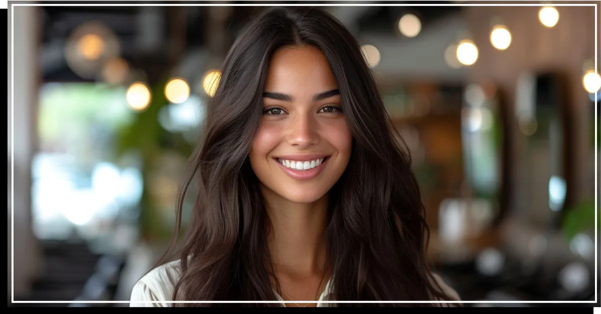 부드러운 머리를 가진 여자' title=