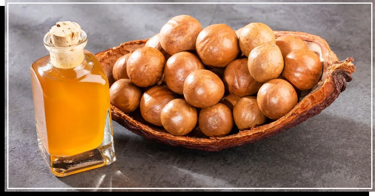 Macademia olja' title=