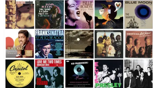 35 beste liedjes over de maan aller tijden