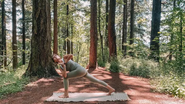 Twisted Lunge in Yoga