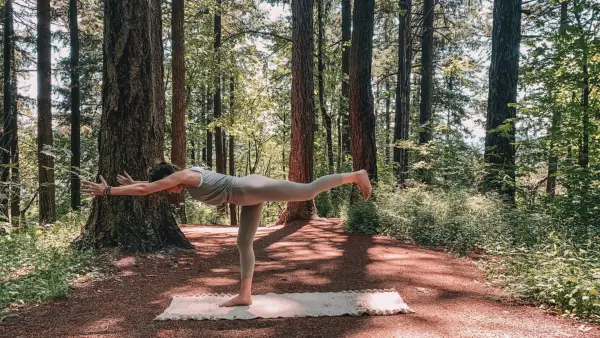 Warrior 3 Pose in Yoga