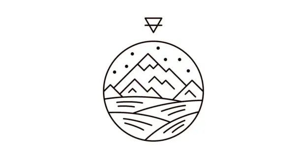 An illustration of the earth element and how it affects the zodiac signs.