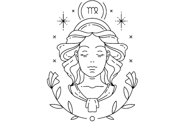 Astrological symbol for Pisces, the last sign of the zodiac