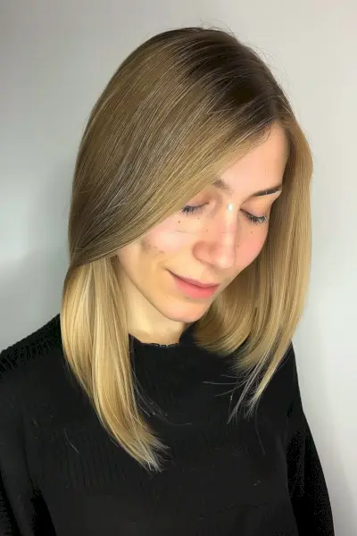 Asymmetrical A Line Haircut