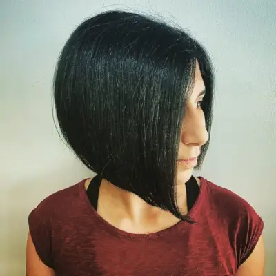 Asymmetrical a-line lob