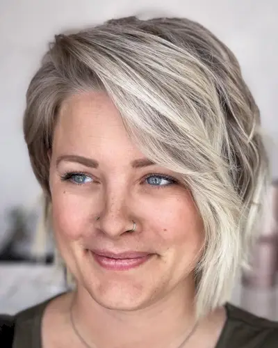 Asymmetrical Short ob with layers