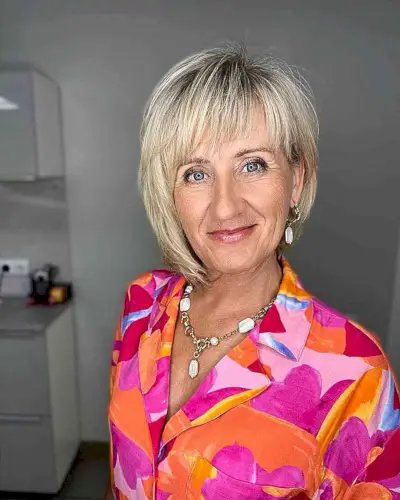 Short Tousled Cut with Asymmetry and bangs