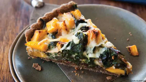 spinach quiche