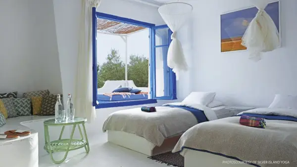 Vul je energie aan bij een eilandyoga -retraite in Griekenland
