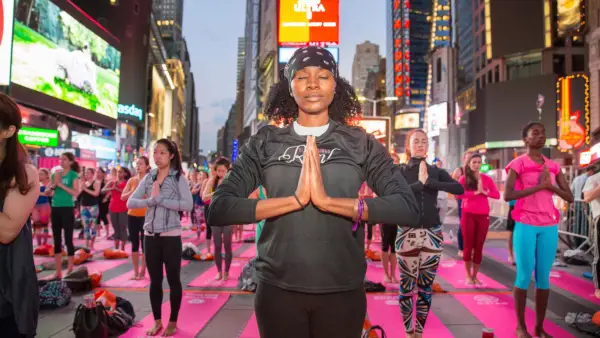 Solstice in Times Square 2017