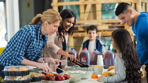 food bank, charity, food drive, soup kitchen