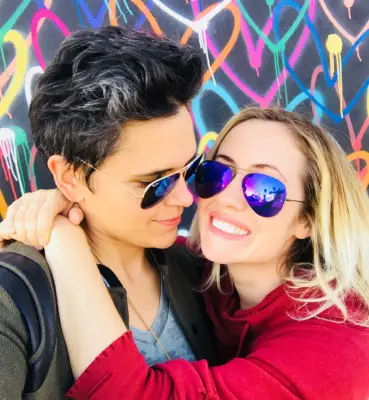 Kate Fagan and Kathryn Budig