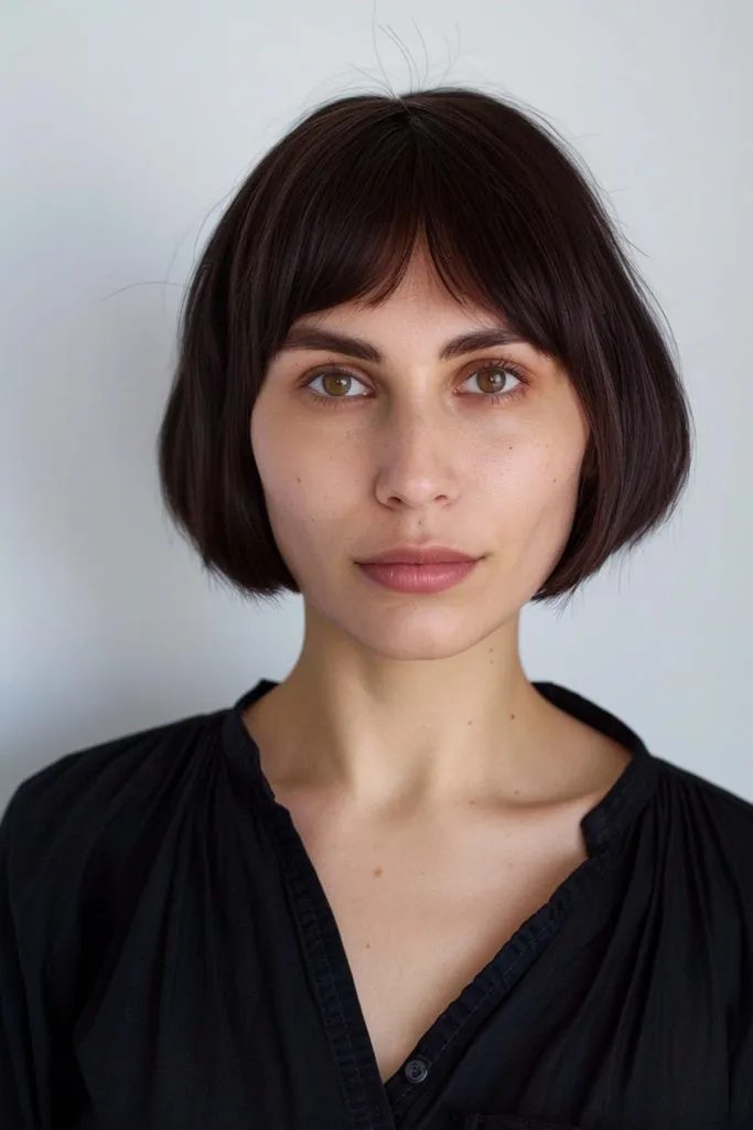 Bob met micropony voor een vrouw met fijn tot halflang haar.' title=