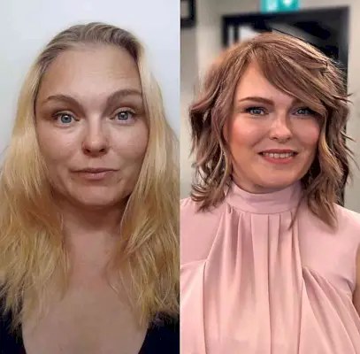 Sweeping Fringe for Thin Hair