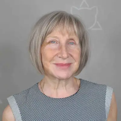 Choppy Bangs for Women Over 60