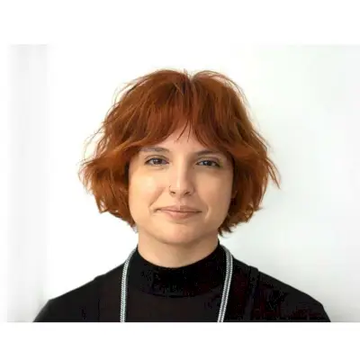 Razor Cut French Bob with Soft Waves and Fringe Bangs