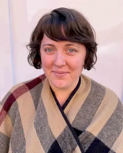 Cropped Bob with Side-Swept Bangs