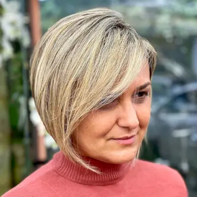 Side Bangs for Short Hair