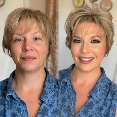 pixie bob with a wispy bang