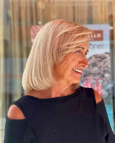 Wonderfully Wispy Side Bangs Hairstyle