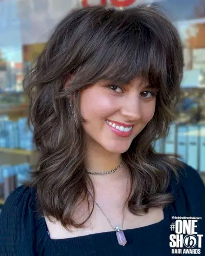 Adorable Baby Shag with Choppy Bangs