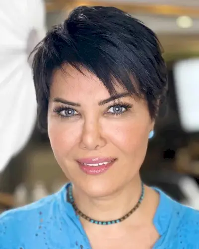 Very Dark Long Pixie with Choppy Bangs