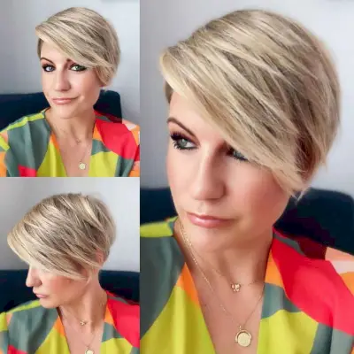 Side Bangs for Short, Thick Hair