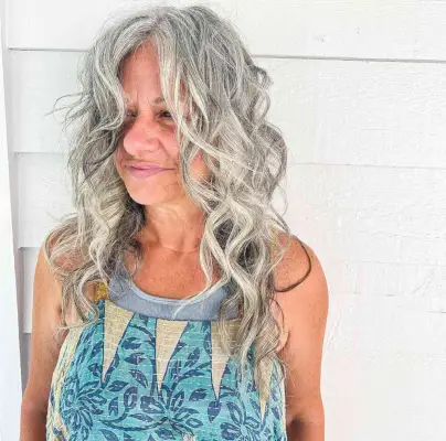 70s Shag Style with Curtain Fringe for Women Over 60