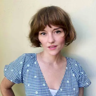 Short French Bob with Bottleneck Bangs