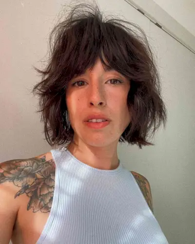 Heavy Bottleneck Fringe on a Messy Bob