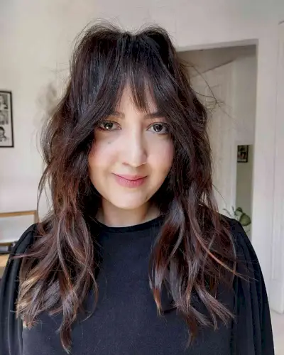 Bottleneck Bangs and Internal Layers for Fine Hair