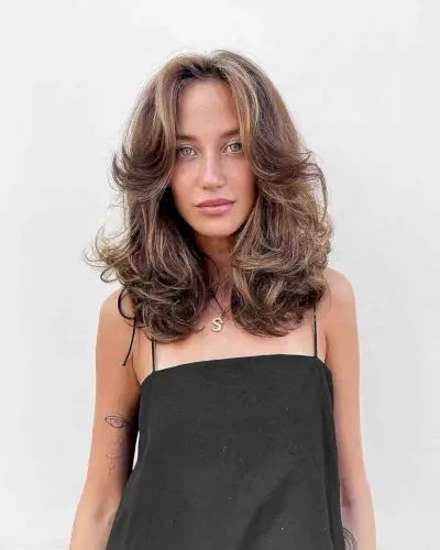 Long Curled Curtain Fringe