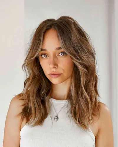 Long Curtain Fringe with Internal Layering