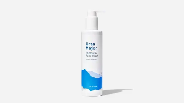 Pump bottle of Ursa Major face wash