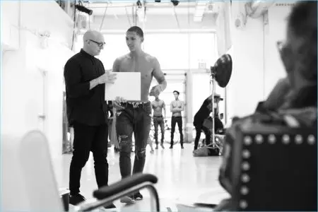 Parke Ronen Wiosna Lato 2018 Casting modelek podczas Tygodnia Mody w Nowym Jorku 005