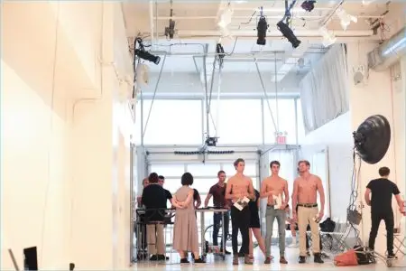 Parke Ronen Wiosna Lato 2018 Casting modelek podczas Tygodnia Mody w Nowym Jorku 002