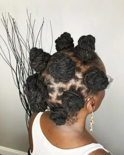 Bantu Knot Twist