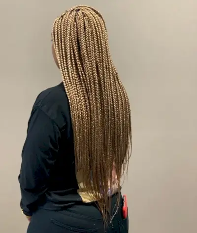 Big and Blonde Box Braids
