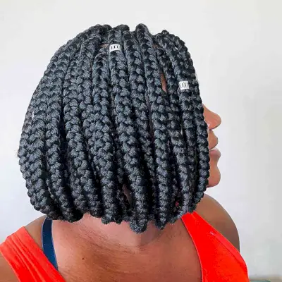 Gorgeous Short Thick Box Braids
