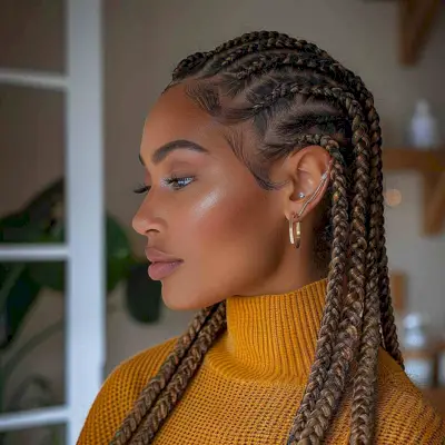 Fulani Braids hairstyle