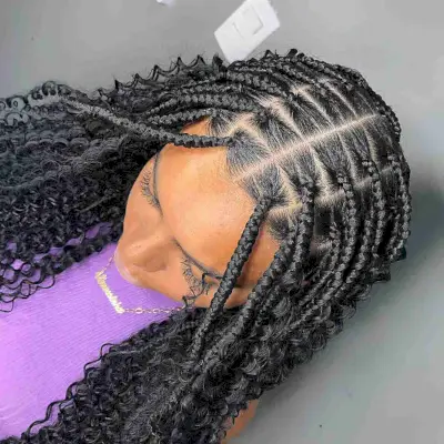 Gypsy Box Goddess Braids with Layers