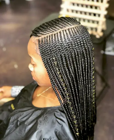 Small lemonade braids