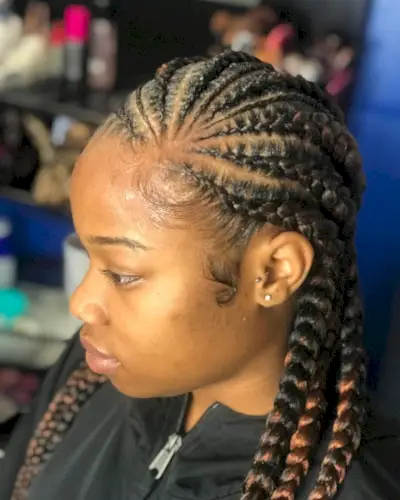 Cornrow Lemonade Braids