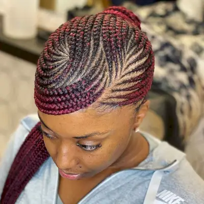 Swirl lemonade braids