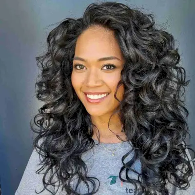 Natural Gorgeous Long Hair with Layers