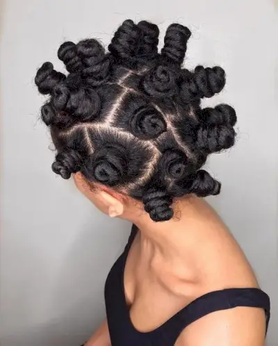 Bantu Knots for Natural Hair