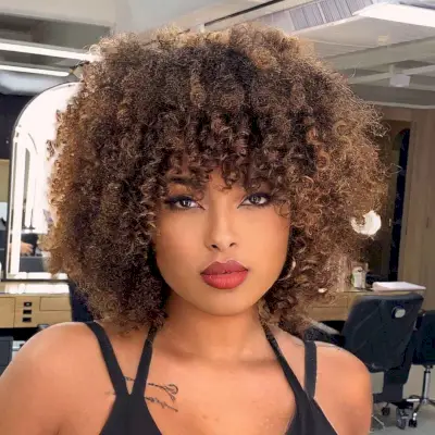 effortless and voluminous curls for naturally black hair