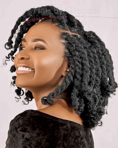 Box Braids with Junky Twists